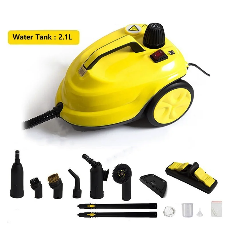 DIVEDEER 2000W Steam Cleaner High-Temperature Sterilization & Disinfection Car Interior Steam Cleaner Floors & Kitchen