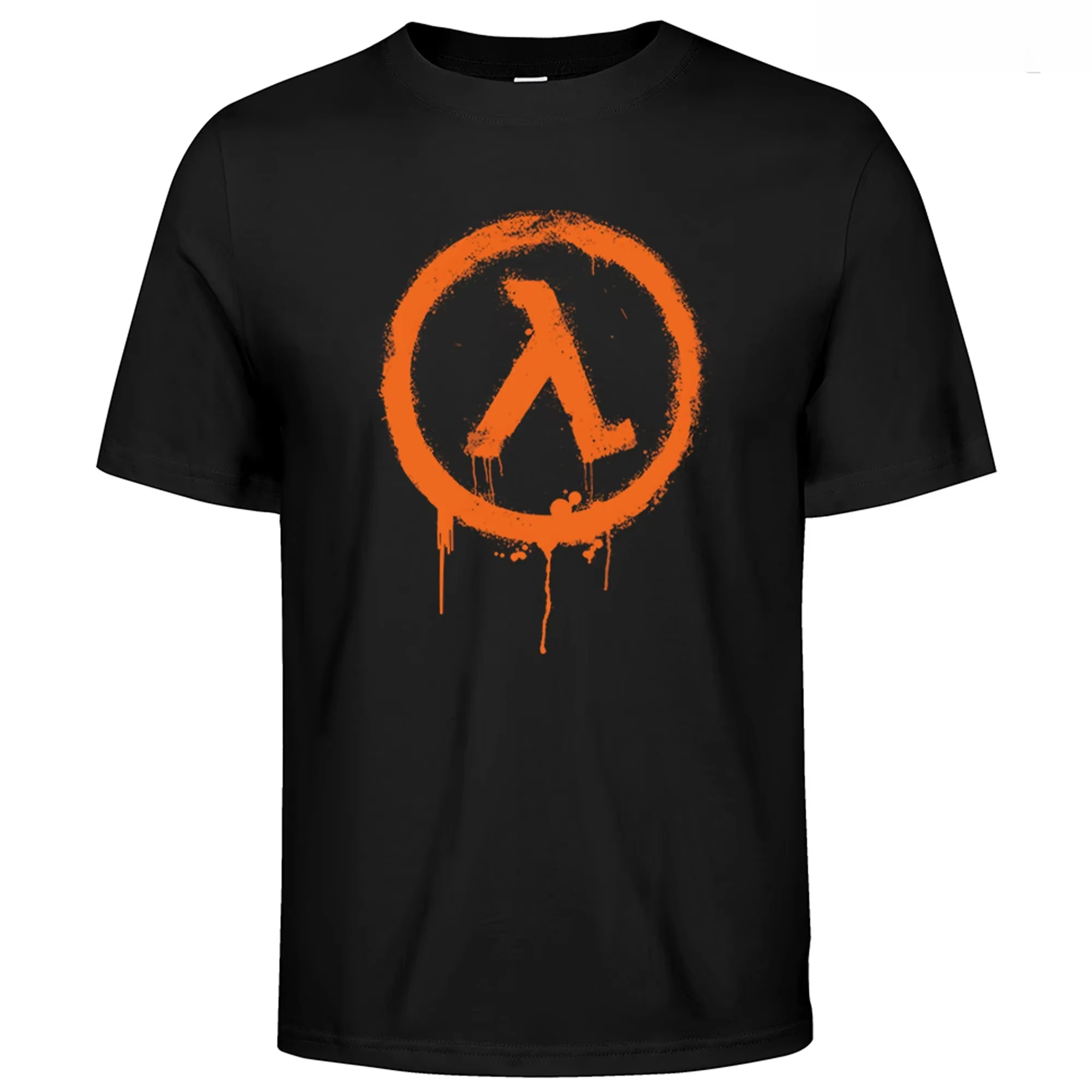 

Half Life Printed T Shirts Graphic T Shirts High Quality Men's and Women's Short Sleeved T Shirts Men's Sportswear Men's Tops