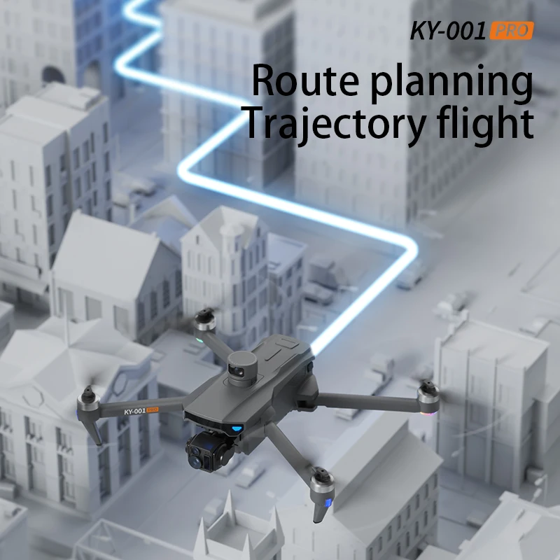 Recolección de datos fotografía aérea KY001 Drone cardán de 3 ejes 8K GPS transmisión Digital Control de pantalla juguete RC de larga resistencia