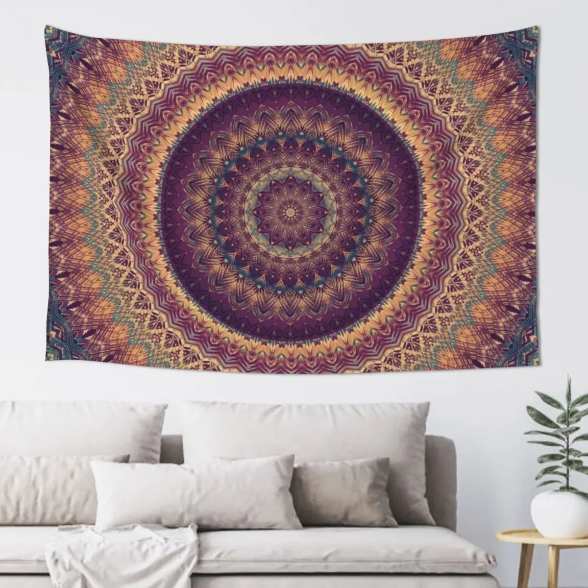 

Mandala 108 Tapestry Aesthetic Room Decor Korean Wall Coverings Decoration Home Tapestry