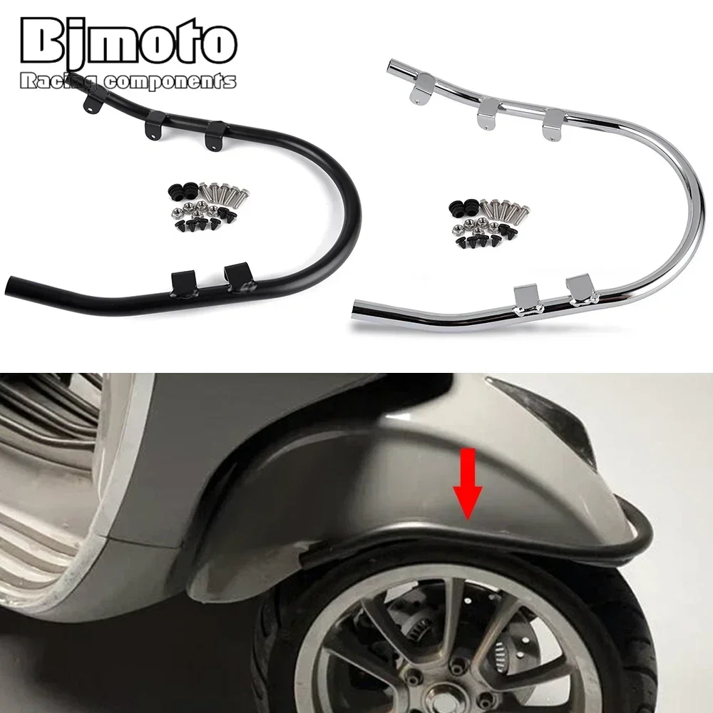 Motorcycle Front Fender Crash Bars For Vespa Sprint 150  2016-2021 Primavera 125/150 2014-2021