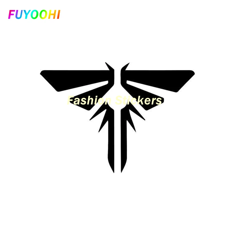 FUYOOHI Exterior/Protection Fashion Stickers The Last of Us Fireflies Home Decor Car Truck Window Interesting Fashion PVC Decals