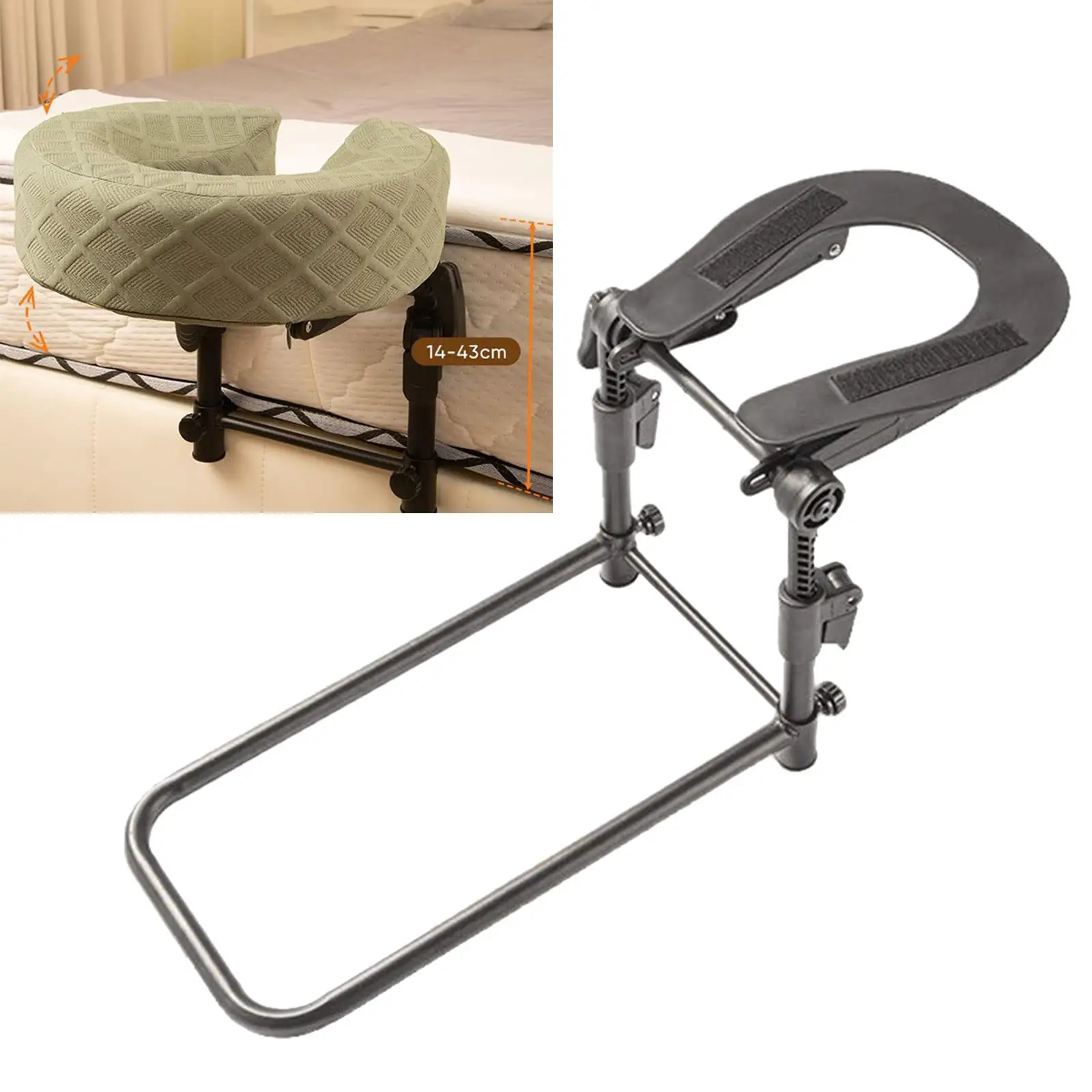 Home Mattress Head Cradle Face Rest Neck Head Resuable Ergonomic Comfortable Portable Massage Headrest for Bed