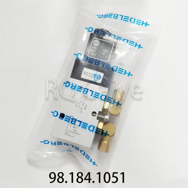 98.184.1051 SM102 CD102 プリンタ機電磁弁 98.184.1051 2625484 6 ミリメートル穴金属ヘッドオフセット機印刷部品