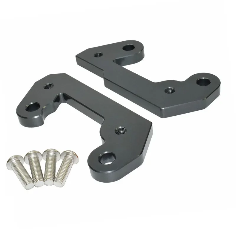 Motorbike Rearset Rear Set Replacement Base Mounting Plate For Kawasaki Ninja 400 250 EX400 Z250 Z400 2018 2019 2020 2021-2024