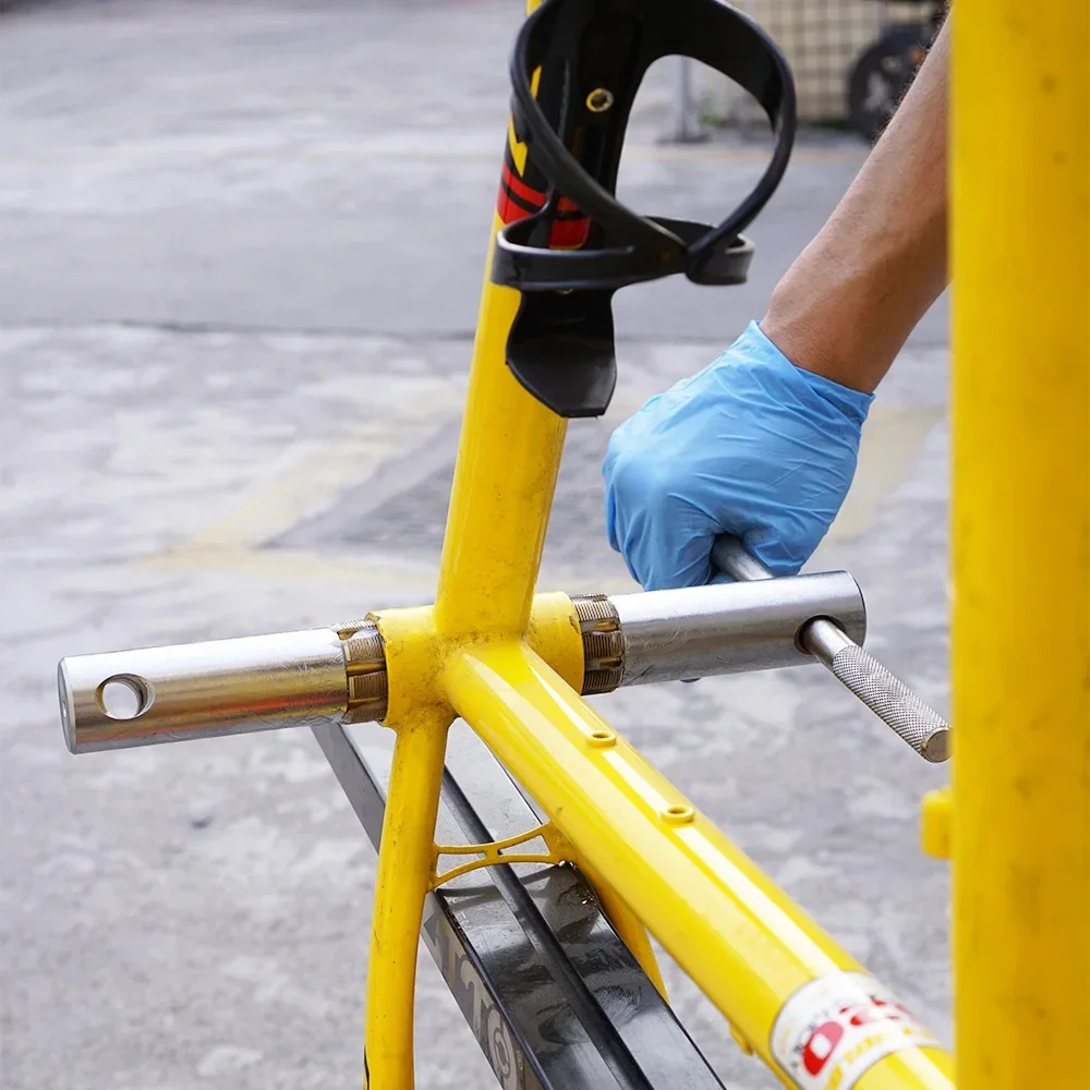 ZTTO Fahrrad Tretlager Gewinde Gewindeschneidwerkzeug Stahl MTB Straße BC 1,37 x 24 TPI Fahrradrahmen BSA BB Englisches Gewindebohrer Reparatursatz – Detail 8