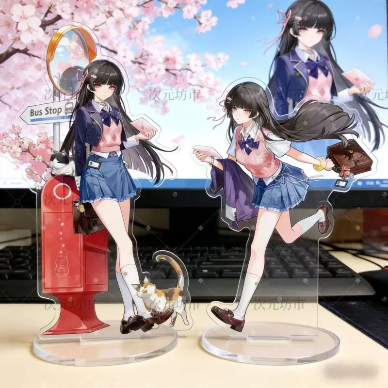 

Игровая атрибутика Wuthering Waves: Сексуальная акриловая фигурка CHISA, подставка-фигурка CHISA, декоративная коллекционная игрушка, подарки