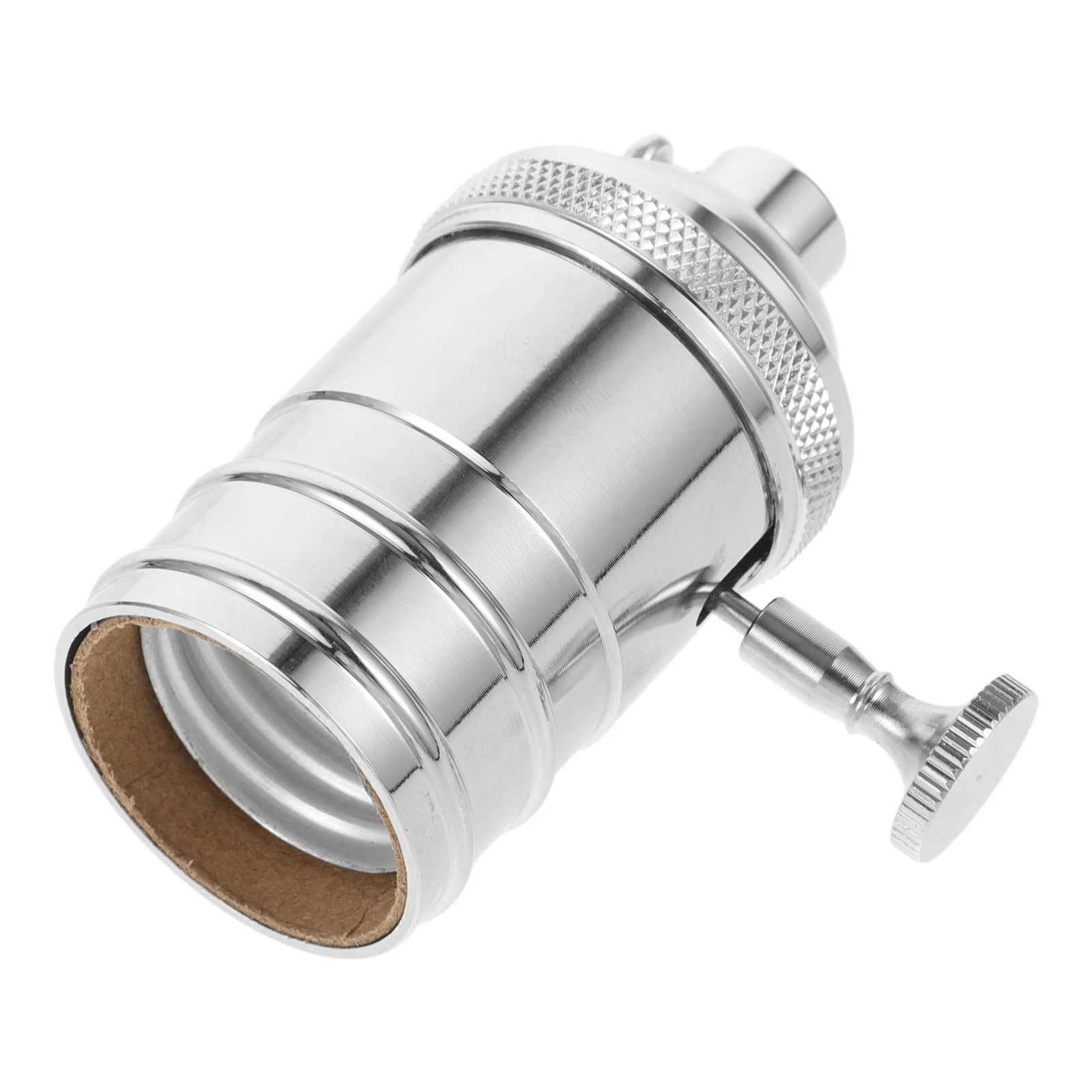 

Retro Ch E26 Lamp Sockets Vintage Edison Turn Knob Switch Socket Holder Golden Bronze Aluminum Shell Light Fixtures