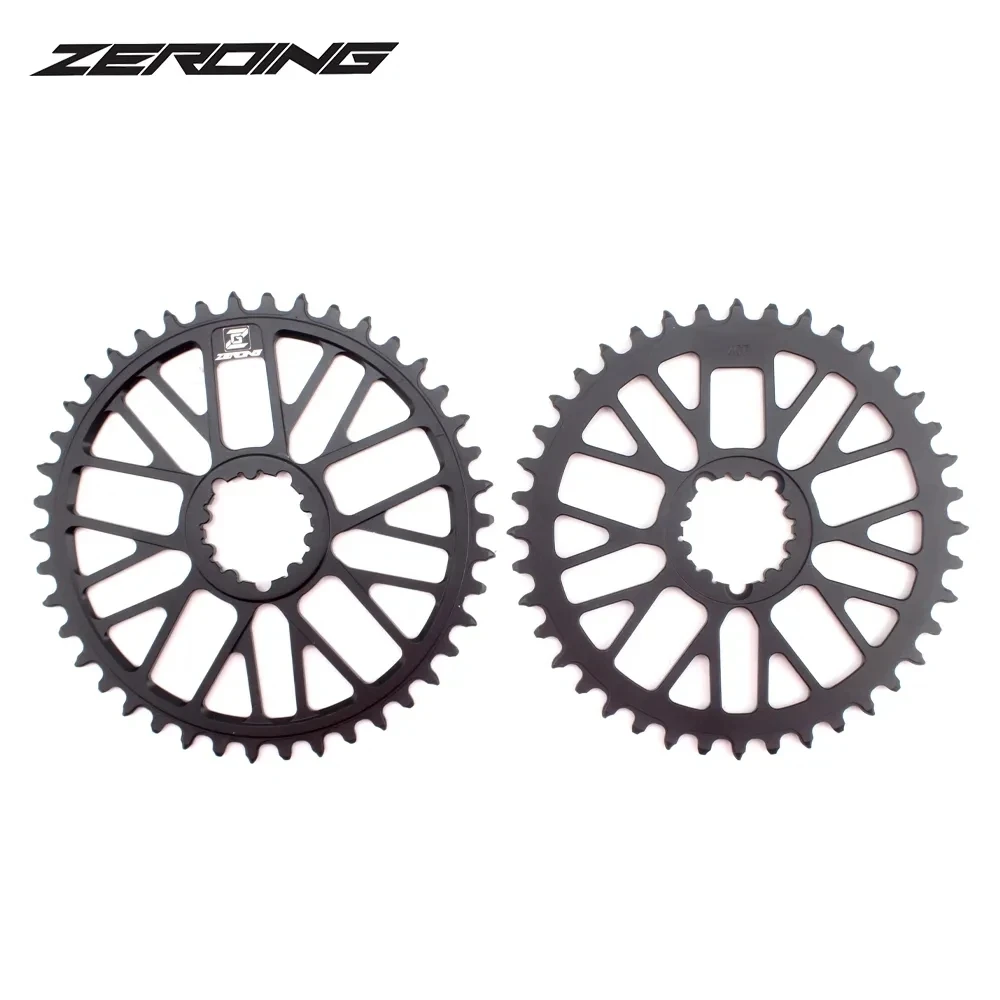 ZEROING Road Bike Chainring 40T 42T 44T Disc 46T 48T 50T Crown Folding Bicycle Narrow Wide Chainwheel 8/9/10/11/12S