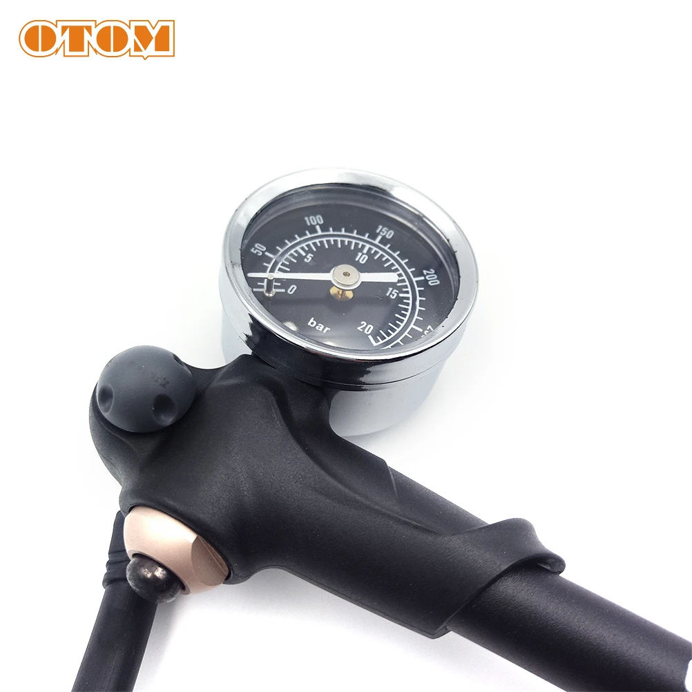 OTOM Motocross Rear Shock Pump 300psi High-Pressure Damping Universal Tool for KTM Honda Husqvarna Yamaha Shock Absorber Pump view 3