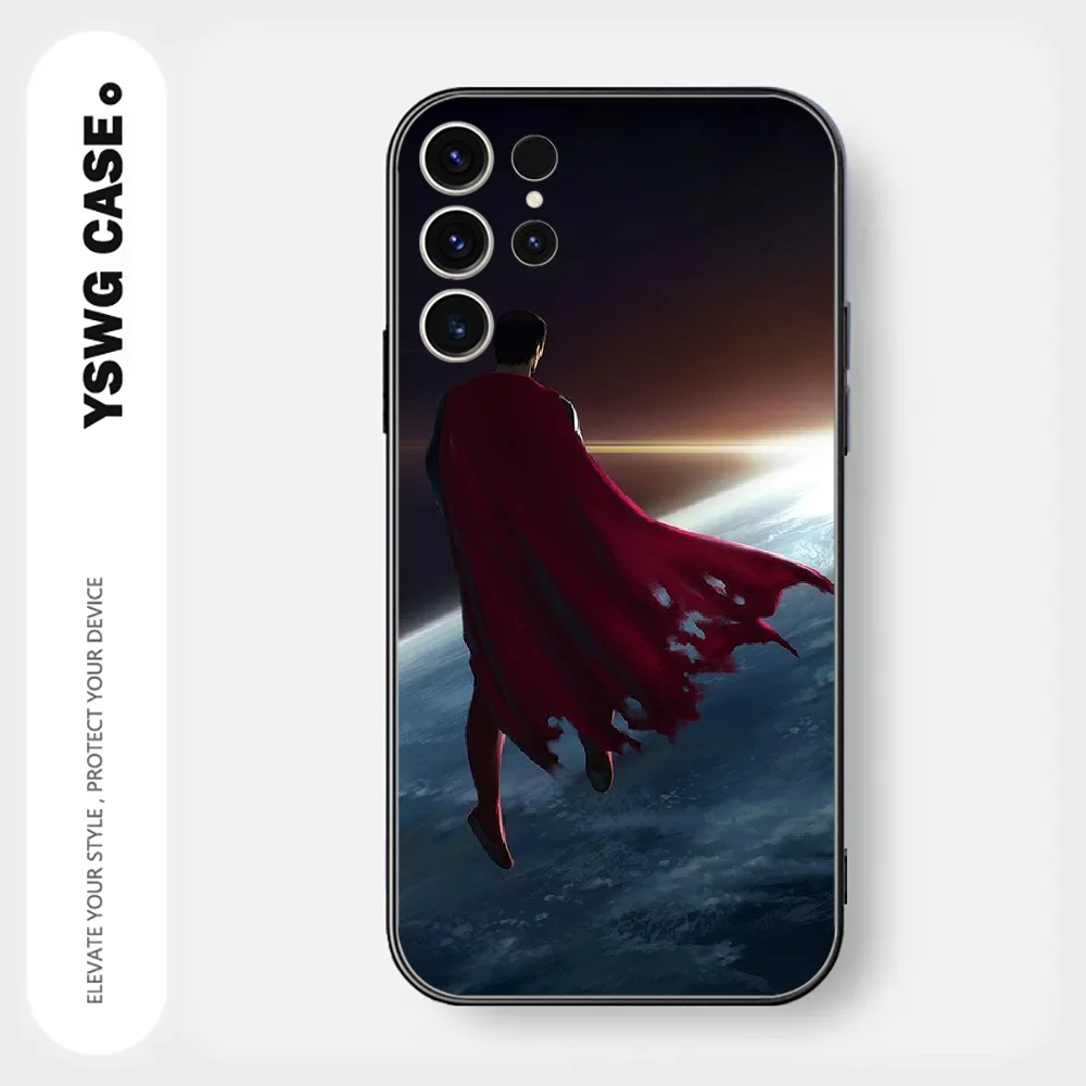 Hero Superman Phone Case For Samsung Galaxy A S 20 21 22 23 12 13 32 33 34 51 52 53 54 71 FE Ultra Plus Cover