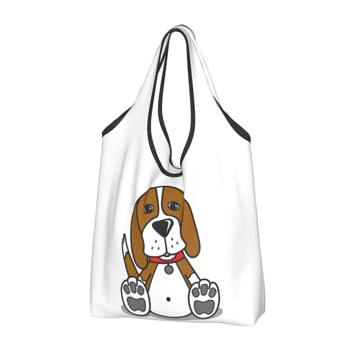 Beagle Rescue Victoria Merch! Bolsa de compras portátil Bolsa de compras reutilizável Bolsa de compras Bolsa de ombro