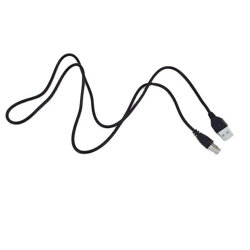 Cabo de extensão macho para macho, conector de alimentação, adaptador, cabo extensor, transferência de alta velocidade para PC, linha de sincronização de dados, W