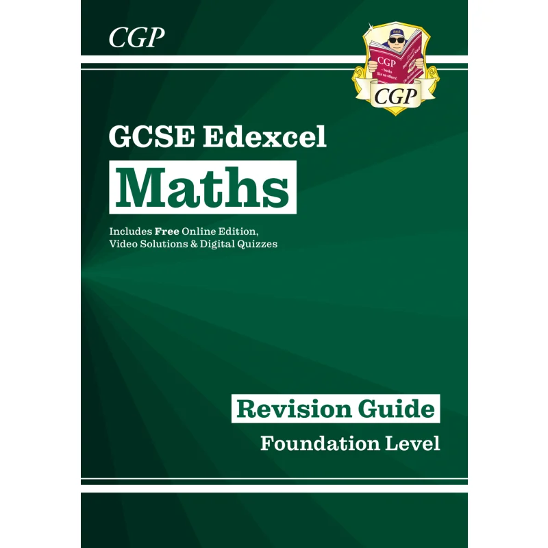 

GCSE Math Edexcel Revision Guide Foundation Inc Online Edition Видео Quizzes Книги CGP 9781782944003