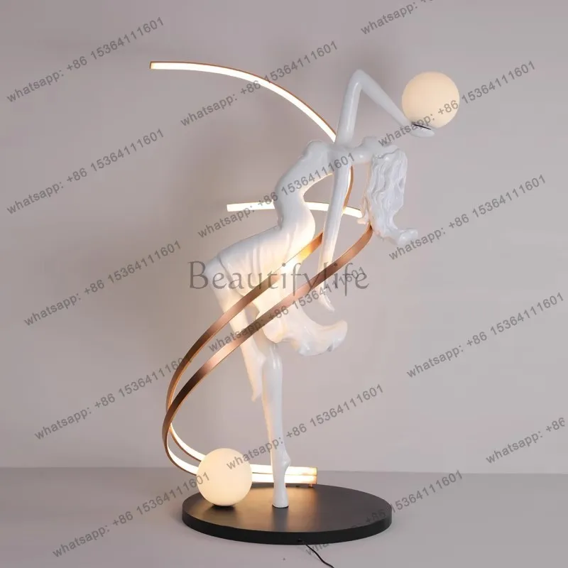 PJ Muse Sculpture Pendulum Floor Studio Abstract Art Ornament