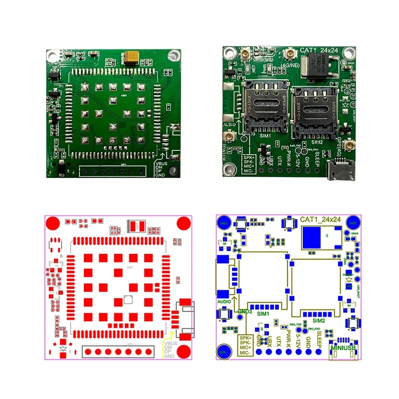 SIMCOM SIM7670E MNGV support GPS LTE Cat1 Development Core Board Breakout Kit Compatible A7670E