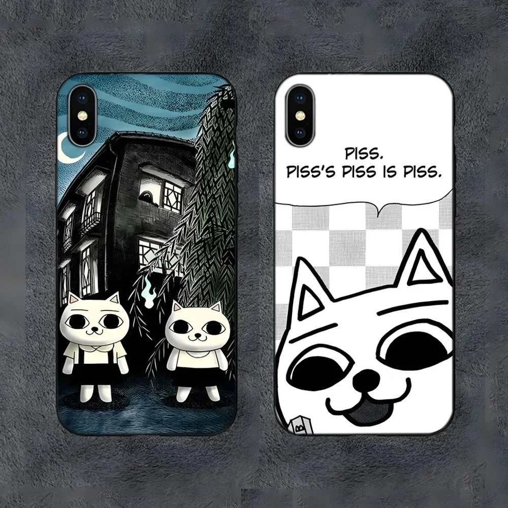 

N-Nekojiru Cat Cute Phone Case For Samsung S21,S22,S23,S30,Ultra,S20,S30,Plus,S21 Fe,10,9,5G Silicone Cover