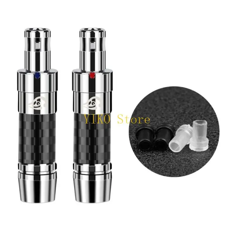 

K32C Headphone Plug Earphone Pin Replacement for HD800 HD800S HD820 D1000 Headsets Headphone Replacement Connecter