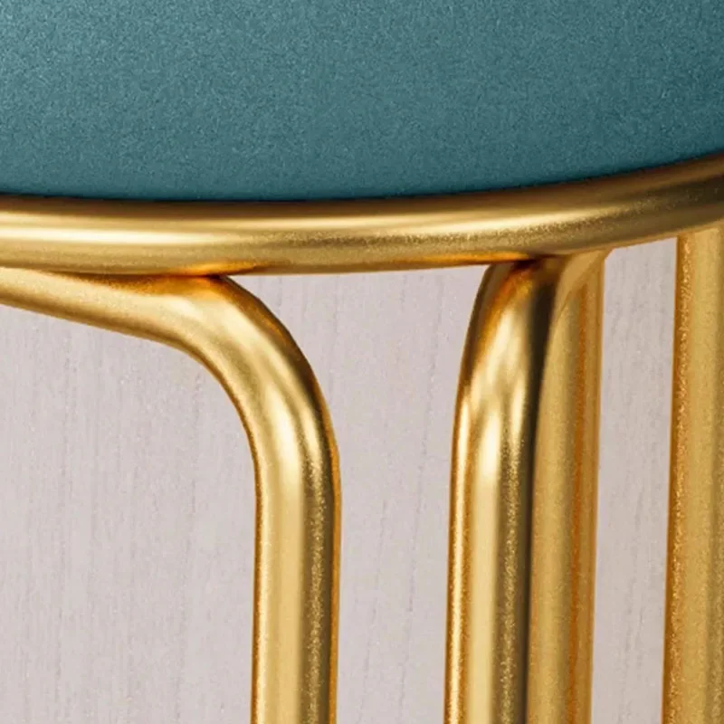 

Upholstered Dining Stools Italian Comfortable Modern Lounge Benches Portable Tabouret Pliant Portable Meuble Cuisine Furniture