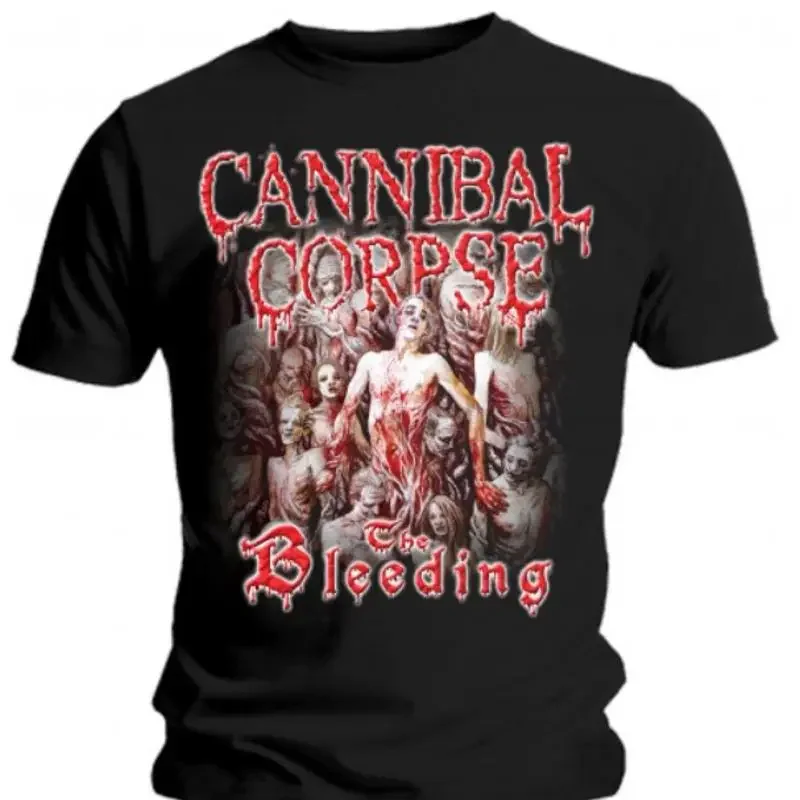 Cannibal Corpse The Bleeding Cover Big Logo T shirt