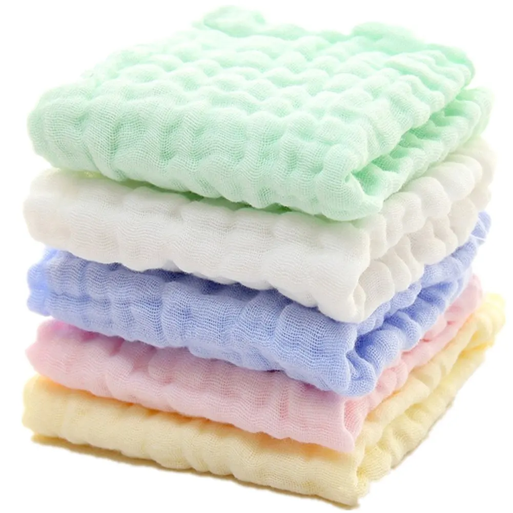 Baby Washcloths - Natural Cotton Baby Wipes - Soft Newborn Face Towel and Washcloth for Sensitive Skin, Registry as Shower