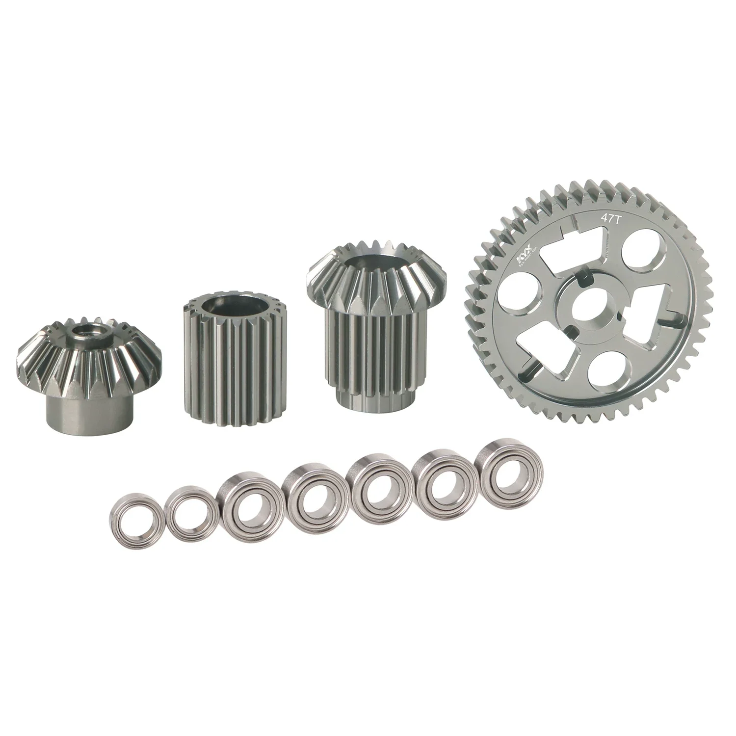Metal Front Gearbox Gear Set For Tamiya 47330 The Bigwig 2017 Version 1/10 RC Off-Road Buggy Upgrade Parts