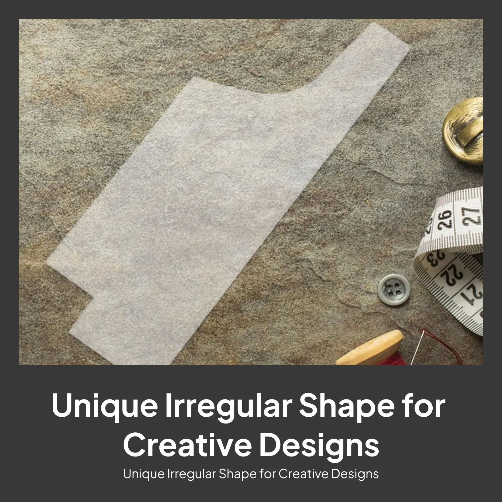 Bag Pattern Professional Handmade Portable Sewing Template Tool Transparent for Dressmaker Adults Tote Bag Quilting Enthusiasts