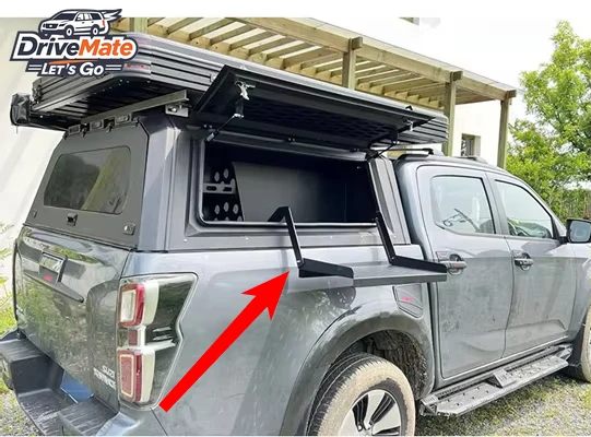 

Ute Canopy Accessories Kitchen Box for Camping Canopy Storage Box Side Toolbox for Truck Caps