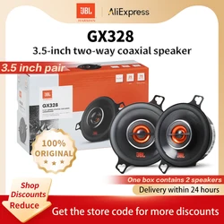 JBL car speakers 3.5-inch coaxial tweeter mid-treble bass stereo full-range car speakers 3.5-inch pair GX328