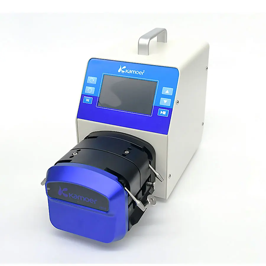 

Kamoer AIP WIFI MAX 3900 Ml/min Aluminium Pump Head Multiple Control Mode Intelligent Laboratory Peristaltic Water Pump