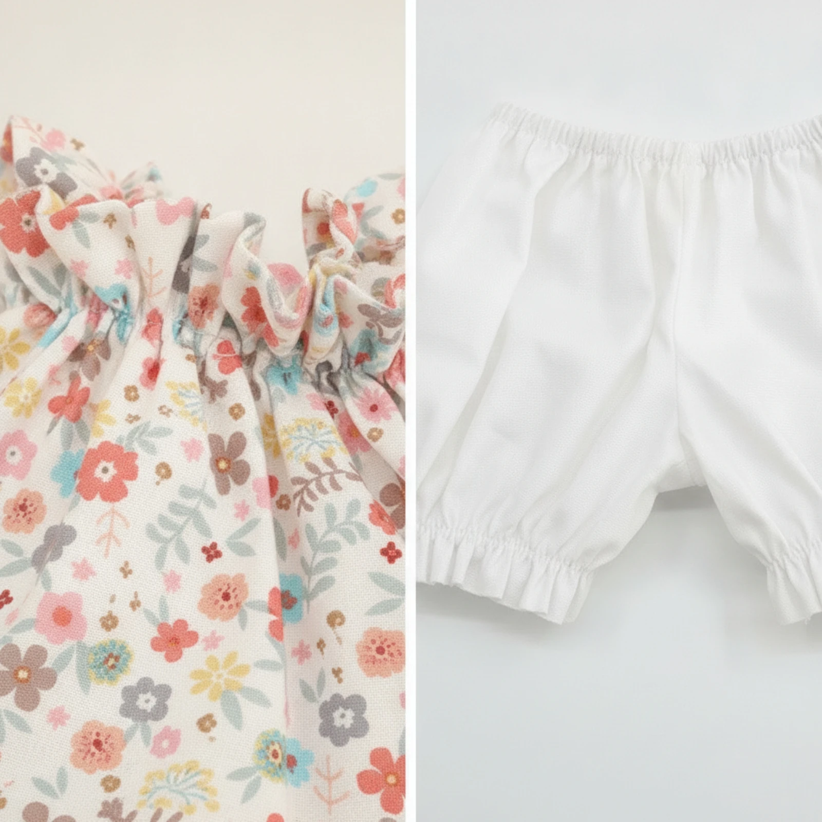 Doll Dress with Bloomers Sleeveless 60cm Doll Clothes Dress Set Ruffled Apparel Flared for Hobbyists, Shelf Display