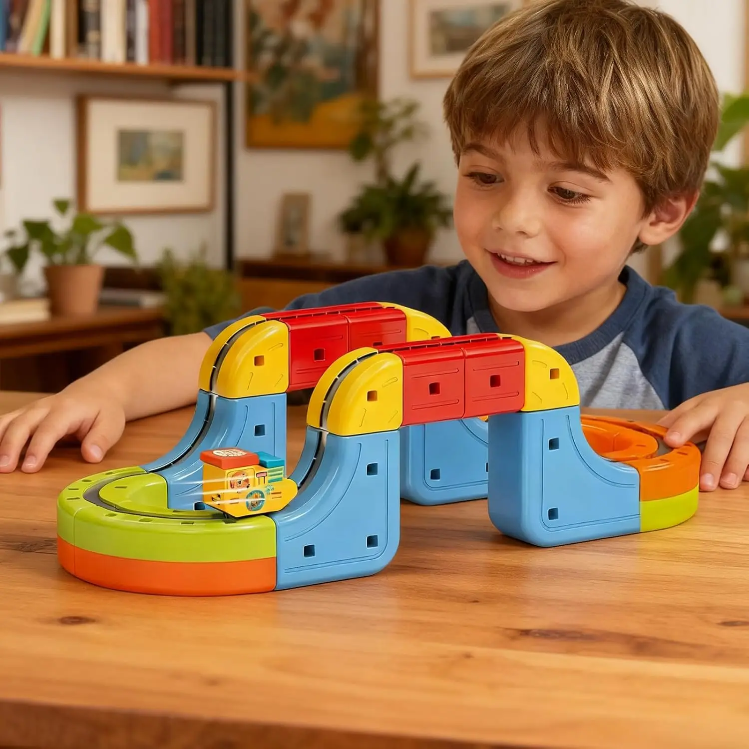 Elektrische Magnetische Auto Spielzeug Magie Flexible Rennstrecke Mit Anti-Schwerkraft für Kinder DIY Bausteine Spielzeug Zug Track geschenk