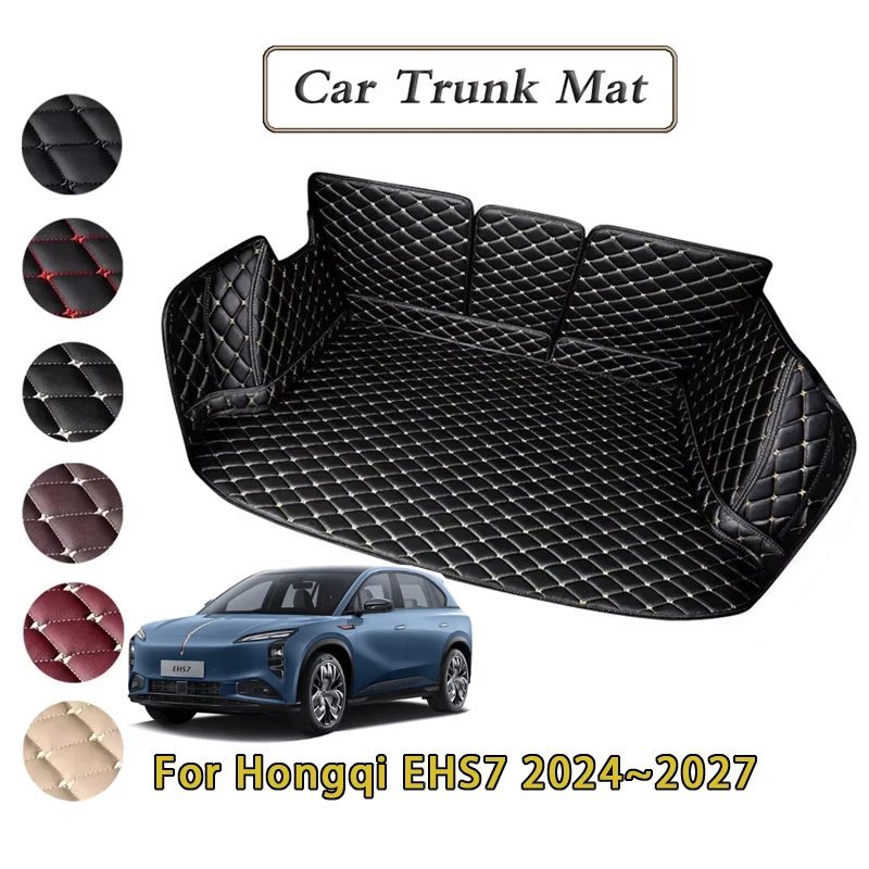 

Car Trunk Mats For Hongqi EHS7 Tiangong 08 2024 2025 2026 2027 Dirt-resistant Fully Trunk Mat Rear Cargo Tray Auto Accessories
