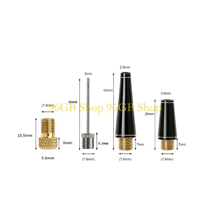 96GB Car Tire Inflator Hose Inflatable Air Pumps Extension Tube Adapter Twist Tyre Connection Locking Air Chuck