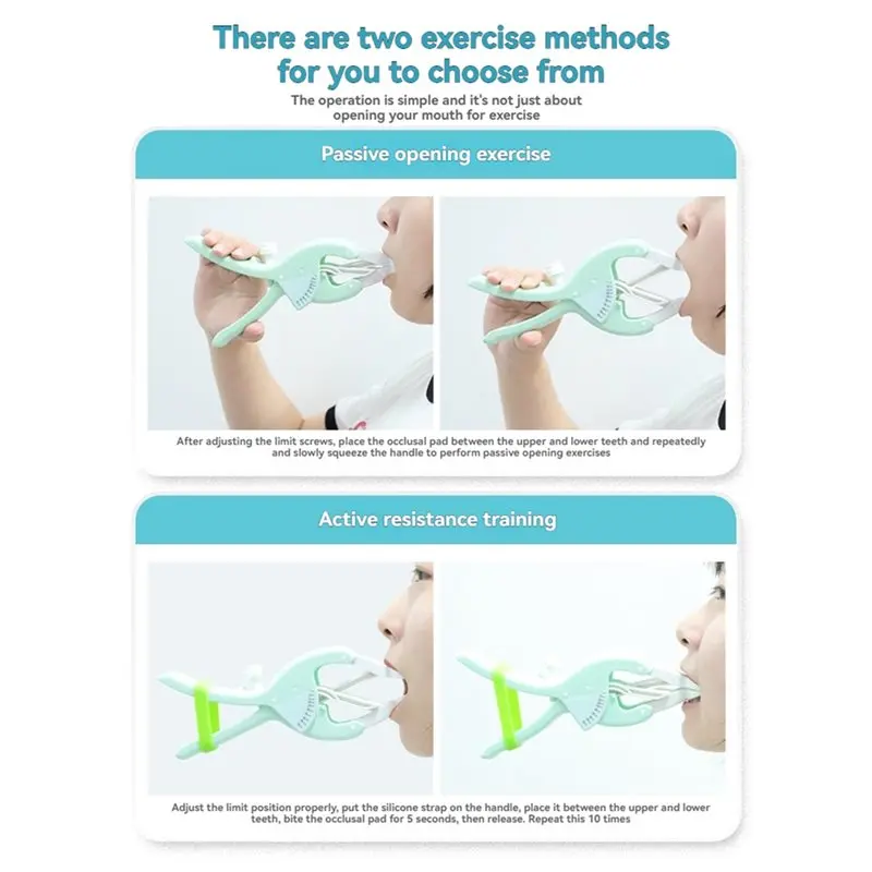 【A43I】 Open Mouth Expander Open Mouth Trainer Oral Mouth Rehabilitation Exercise Expansion Lip Muscle Trainer image 2