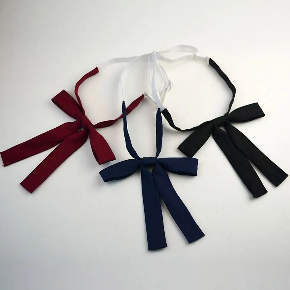 New Neck Flower Bow Tie Uniform Shirt Japanese JK Style Handmade Bowtie Cosplay Clothing Accessories Uniform Bow Tie Woman