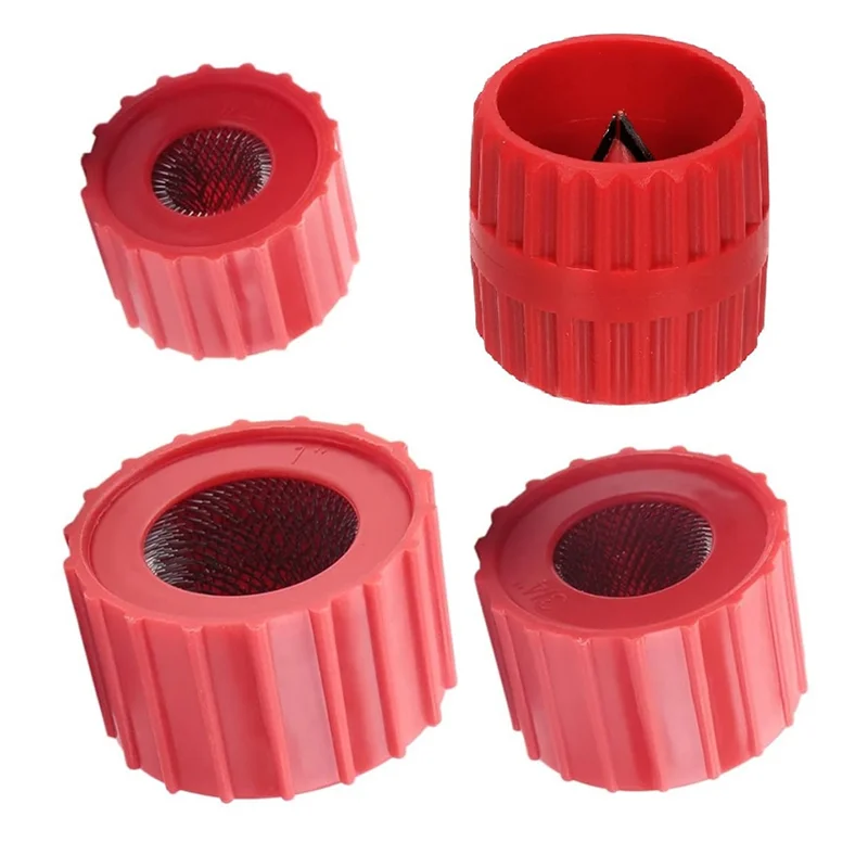 A31Z-4Pcs Copper Pipe Cleaner And Reamer Sets,For Plumbers To Prepare Pipes To Solder-Plummers Tools To Do The Job