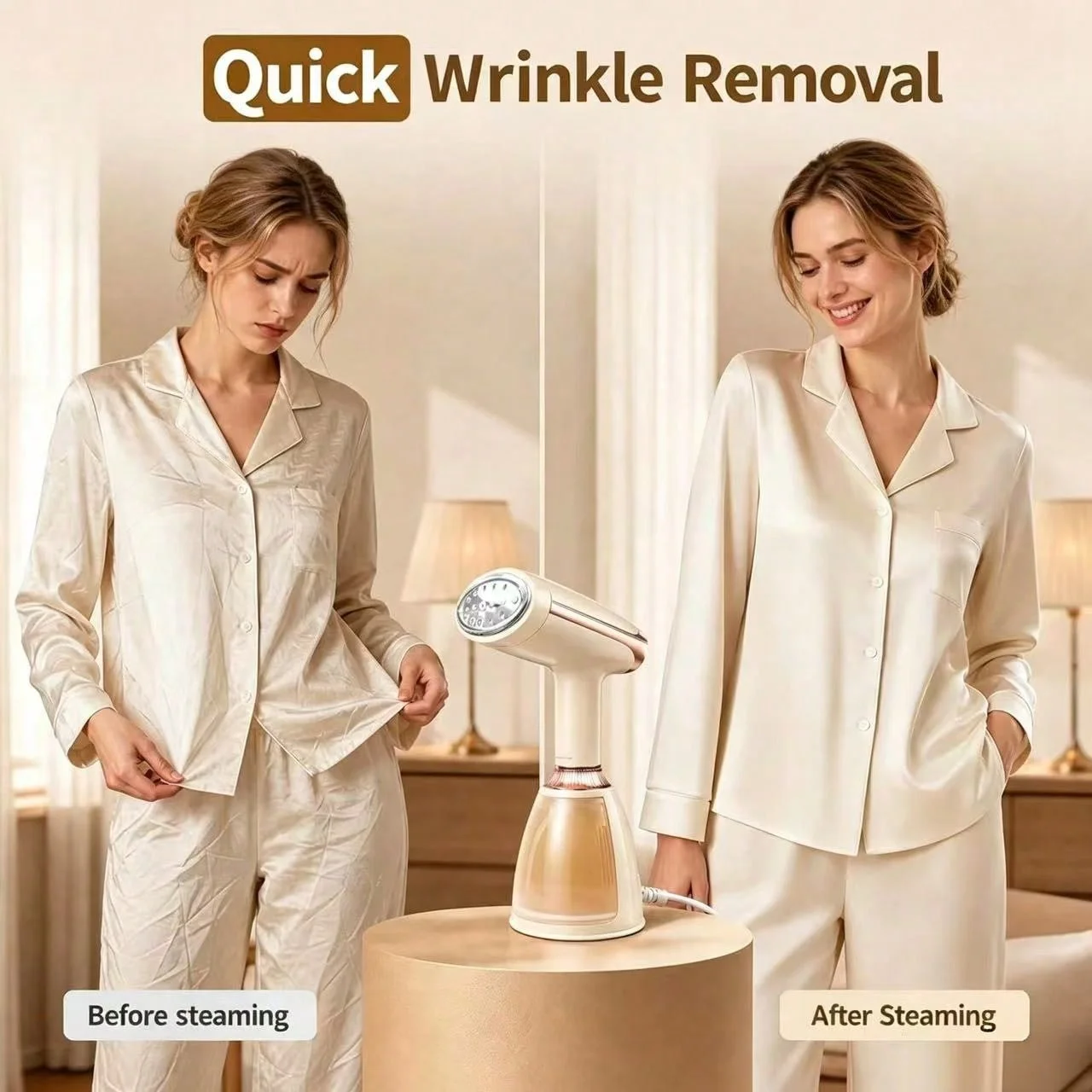 1 Stück 1500W Vertikal-Dampfbügeleisen, Reise-Dampfglätter, Handgehaltenes Bügelgerät, 15 Sekunden Schnellheizung, 25-28G/Min Leistungsstarker Dampf, 280ml Wassertank, Tragbarer Haushalts-Dampfglätter, Geschenk für Männer und Frauen, Weihnachtsgeschenk – Detail 7