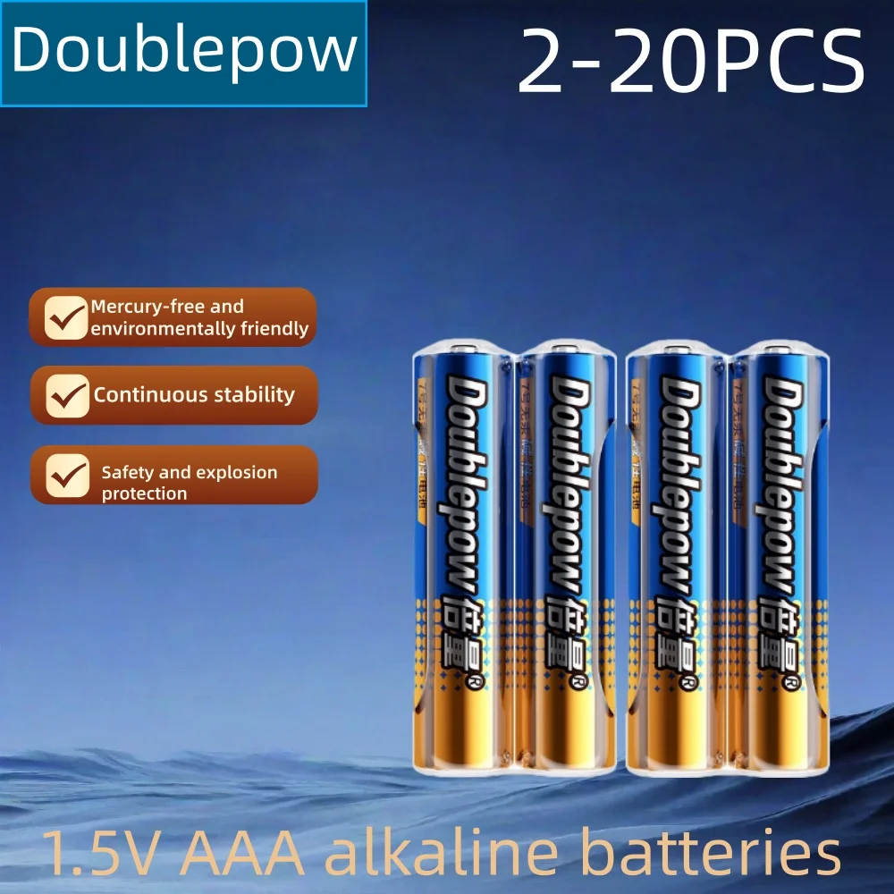 2–20 Stück AAA-Alkalibatterien mit hoher Kapazität, 1,5 V, für Taschenlampe/Uhr/Game-Controller