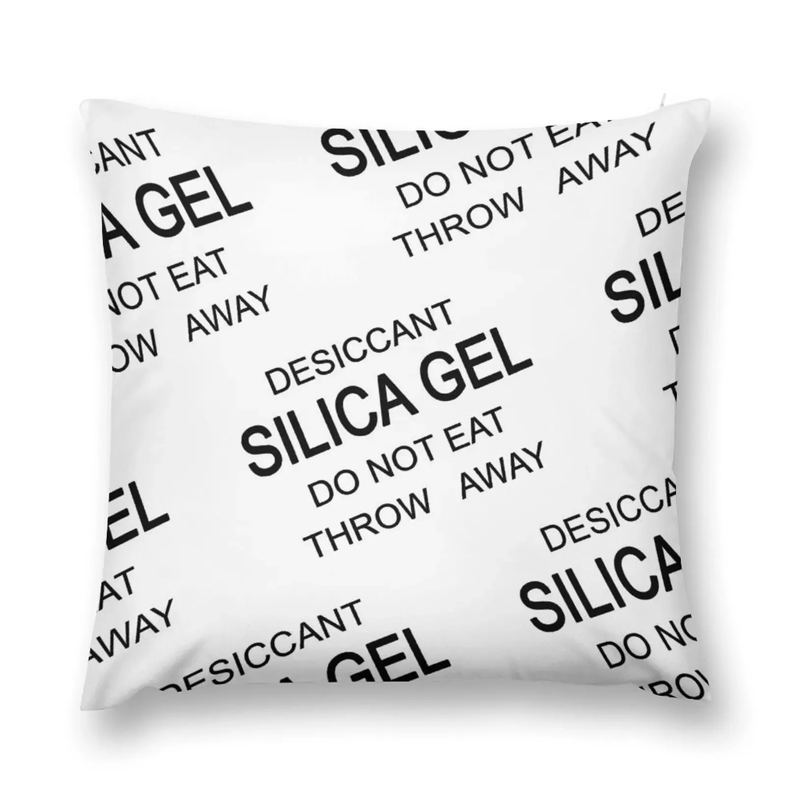 Silica Gel Package Black Throw Pillow Christmas Covers Throw Pillow Covers pillow