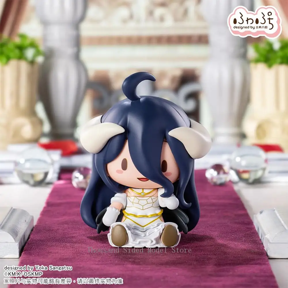 

В наличии оригинальная S-FIRE Fuwa Petit Overlord albedo Q-версия кукла 9,5 см Kawaii аниме фигурка модель коллекционные игрушки подарок