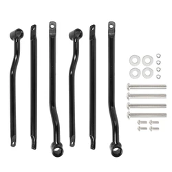 Universal Motorcycle Saddle Bag Support Bars Mounts Bracket Side Luggage For Kawasaki Honda Yamaha Suzuki Harley