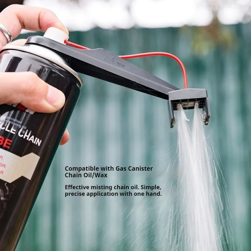 1/2PCS Motorcycle Chain Oiler Spray Kit - Mess-Free Lube Applicator & Cleaner, Moto Chain Maintenance Tool Set for Gear