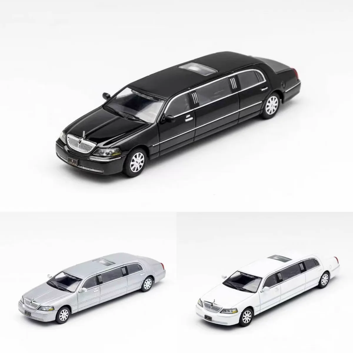 

GCD 1/64 2003 Town Car Limousine Diecast Model Car Collection Limited Edition Hobby Toys