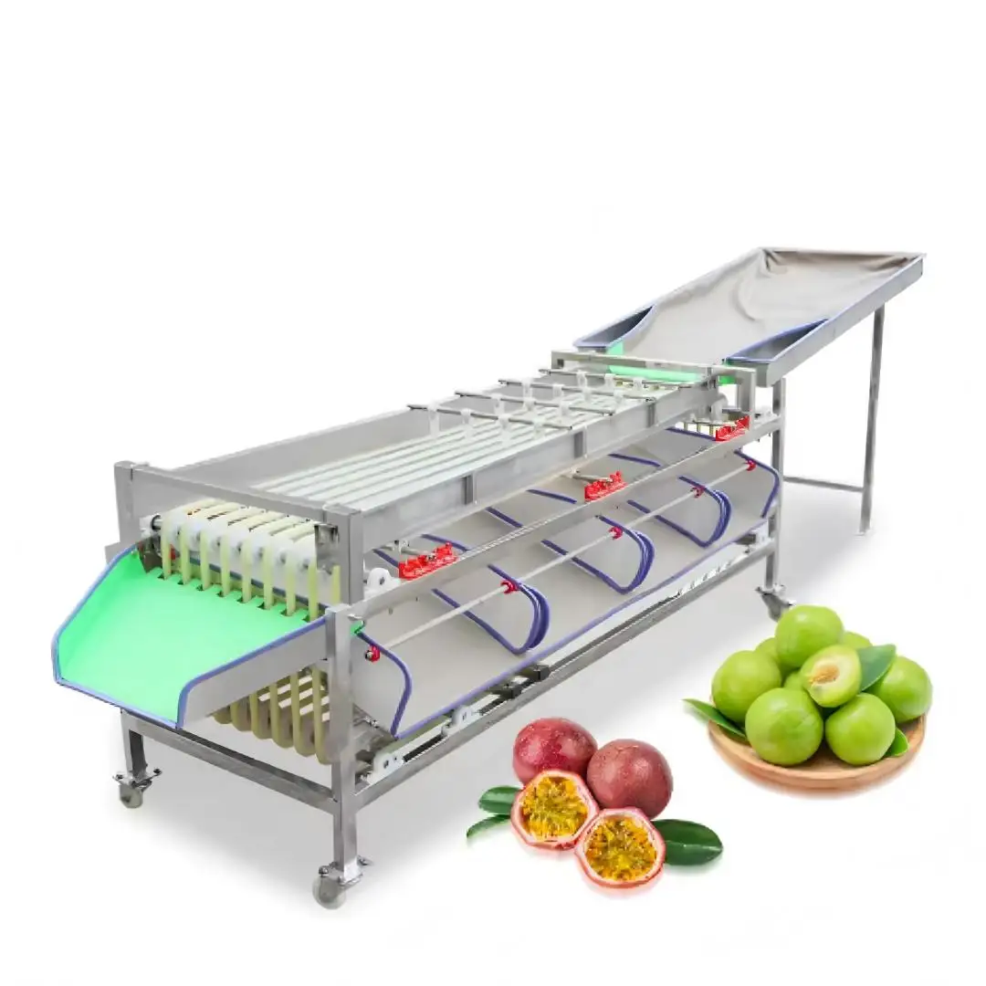 

Electronic Tomato Potato Onion Mango Apple Orange Size Optical Sorting and Grading Machine for Fruit Vegetable