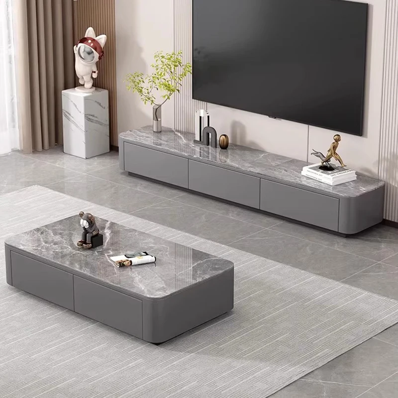 Soportes de Tv modernos móviles, cajones de exhibición de lujo para sala de estar, almacenamiento de diseño, organizador de mesa de Tv, Archivadores, muebles de moda