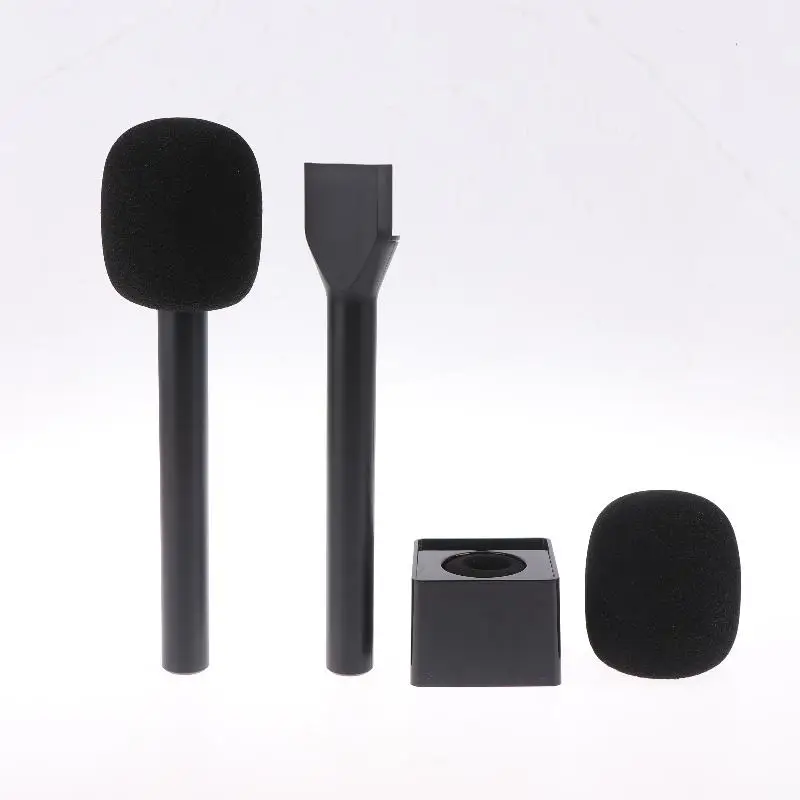 Hot！Hot！New Wireless Handheld Interview Microphone Adapter With Windshield Foam For Rode Wireless GO II For Mic 1 2 - view 3