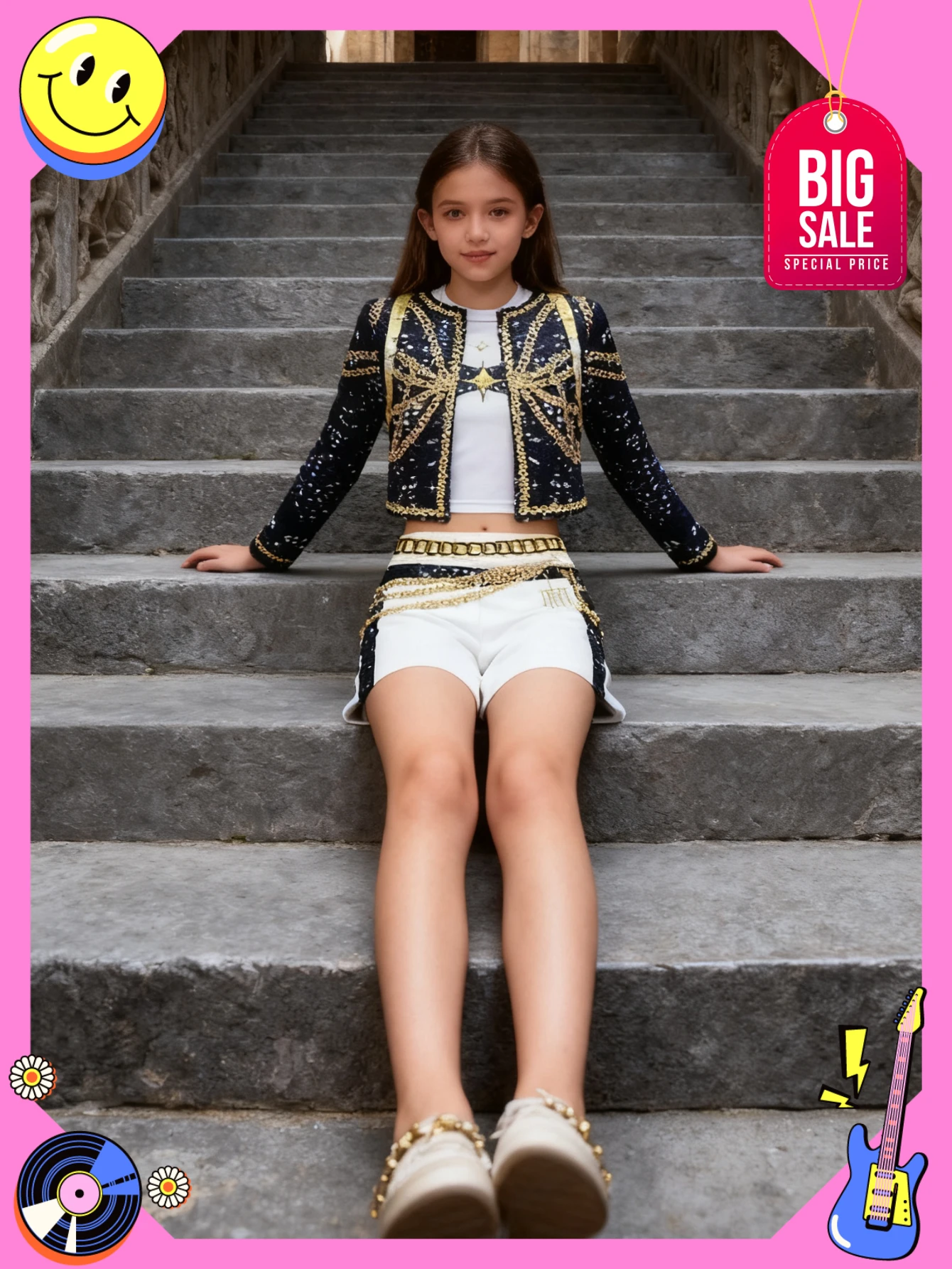 أزياء ميرا رومي زوي للمسرح للأطفال، زي أسود، زي موحد للفتيات، حفلة الهالوين، لعب الأدوار، أزياء مطبوعة