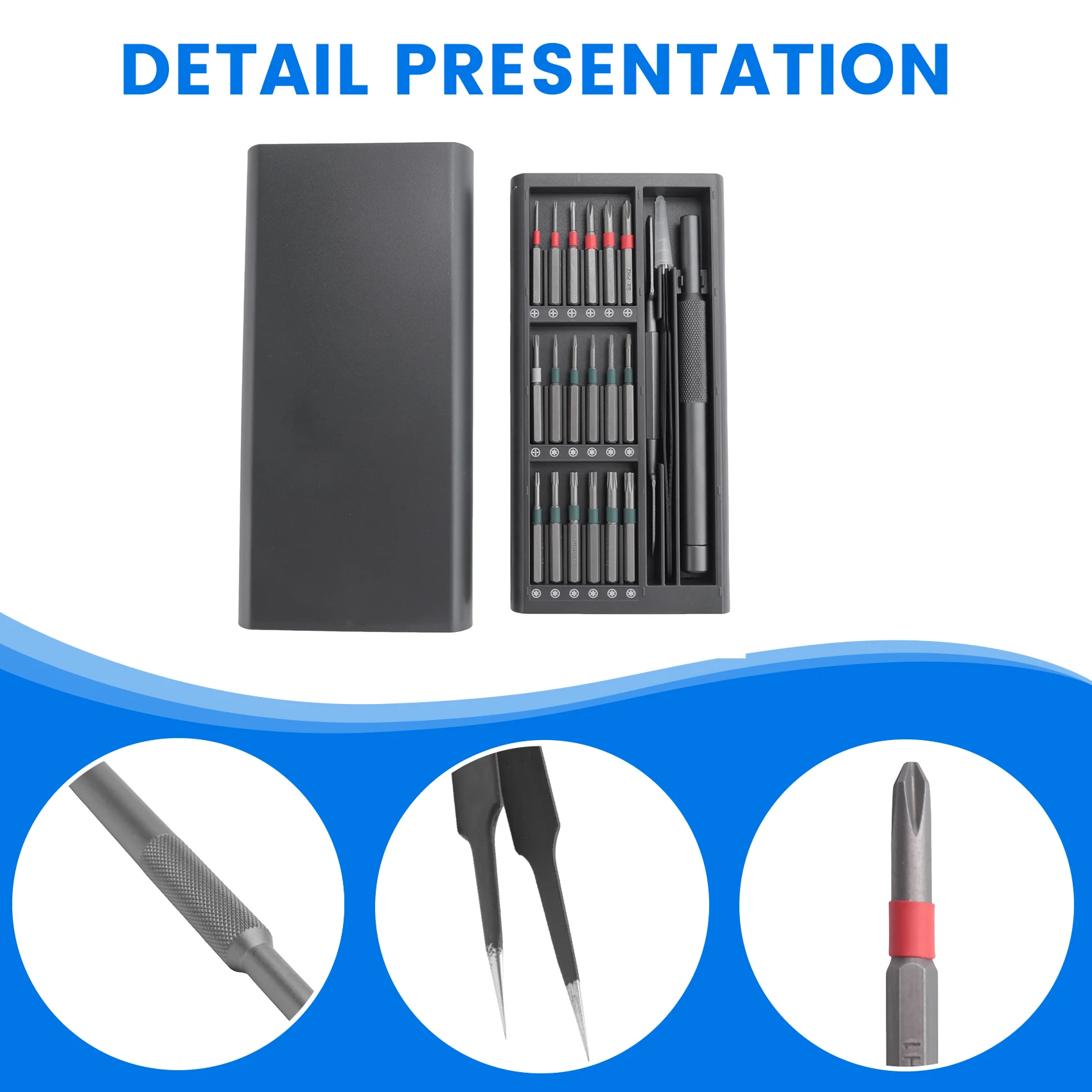 مجموعة مفكات براغي 39 في 1 مجموعة مفكات براغي دقيقة، مجموعة أدوات إلكترونية للكمبيوتر الشخصي، الكمبيوتر المحمول، RC، الكمبيوتر، طقم إصلاح الهاتف