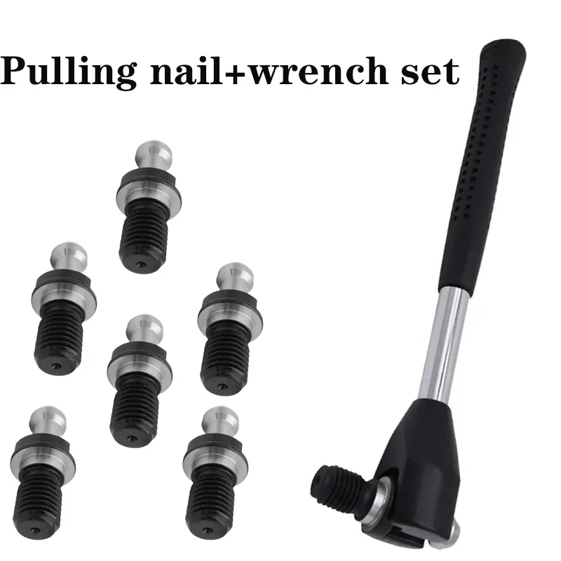 

BT30 BT40 BT50 45 ° 60 ° 90 ° Water Outlet Pull Stud MAZAK40 Tool Holder Spindle Rivets BT30 BT40 BT50 Pull Stud+1pcs wrench set